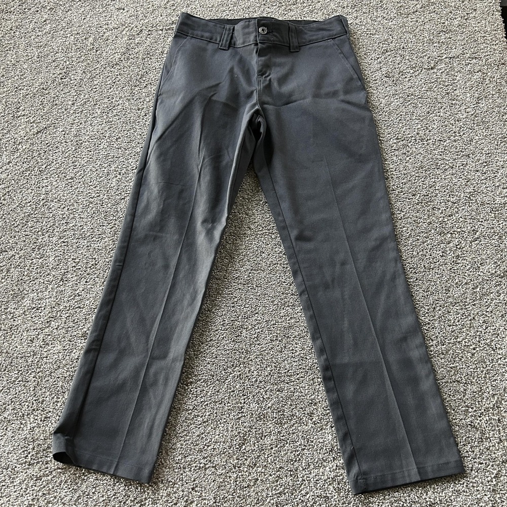 Dickies Pants Mens 29x30 Gray FLEX Skateboarding Chino Regular Straight Leg